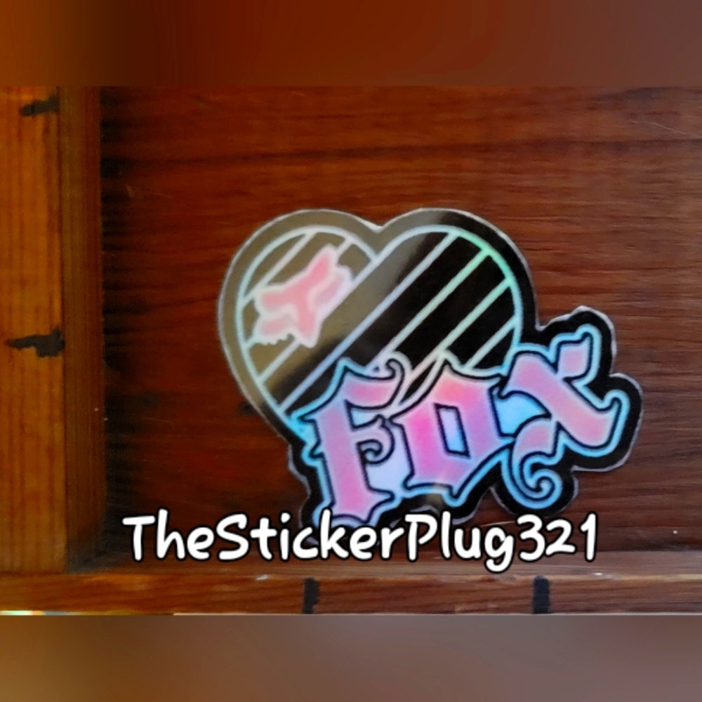 Fox Racing Sticker Set Of 2